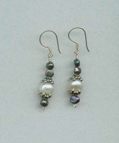 small and large freshwater pearls
