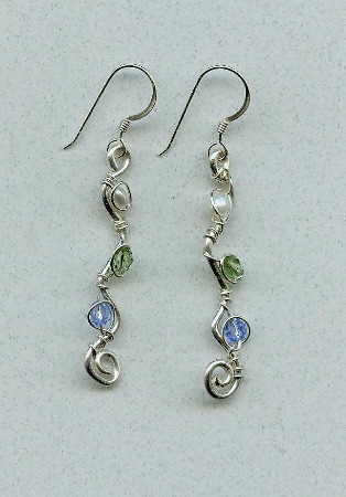 crystal and wire