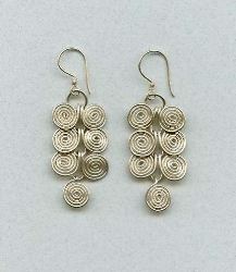 sterling silver coils